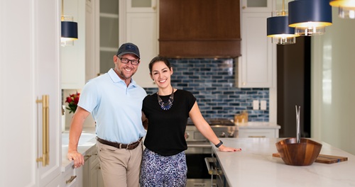 Marta with trusted contractor partner