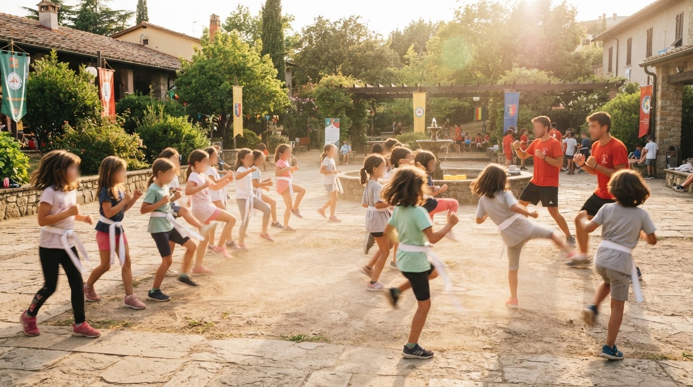 Martial arts summer camp at North County Self Defense