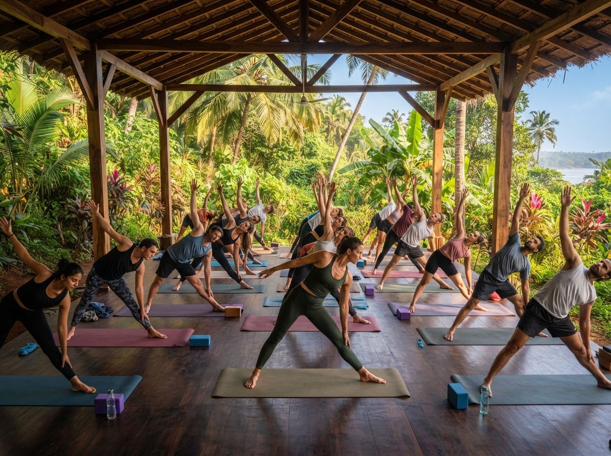 Immersive Beachside Yoga Shala