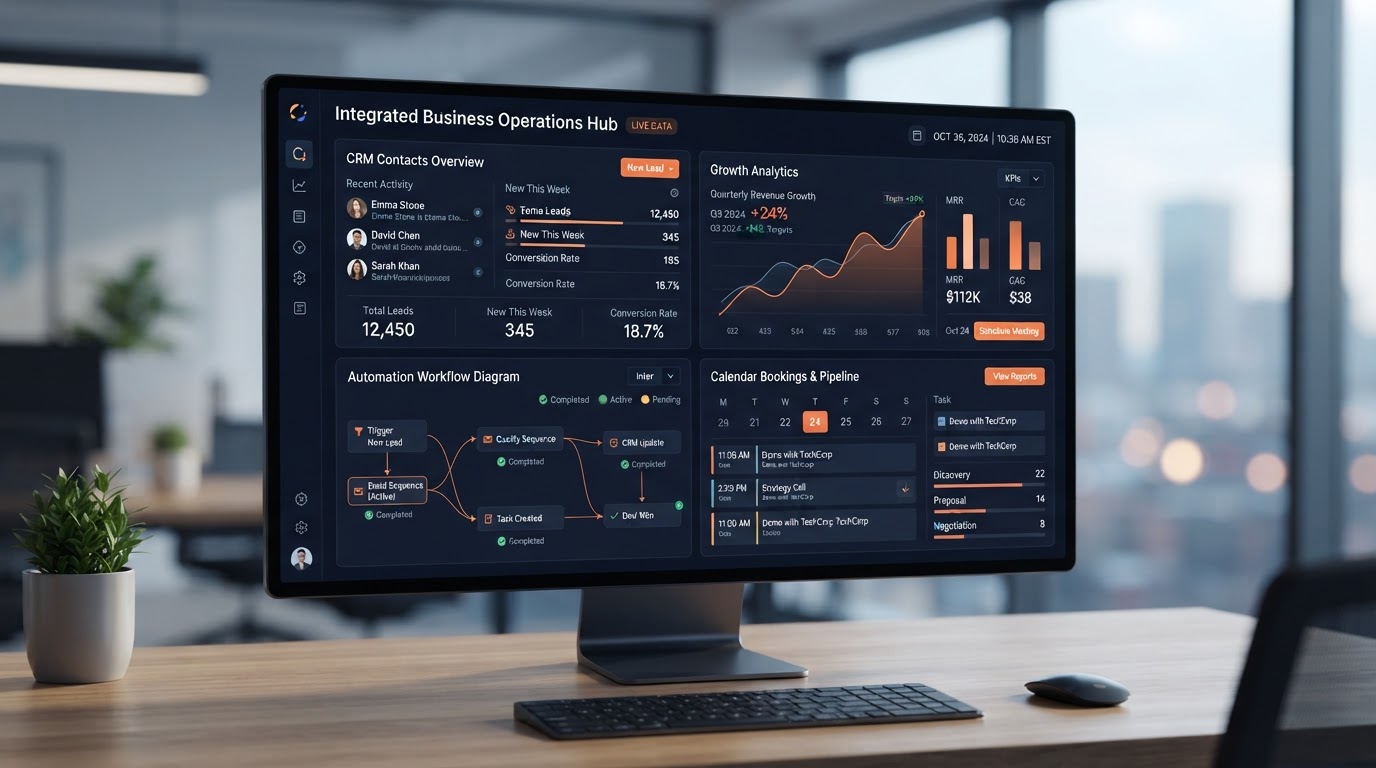 Jubilo connected business dashboard