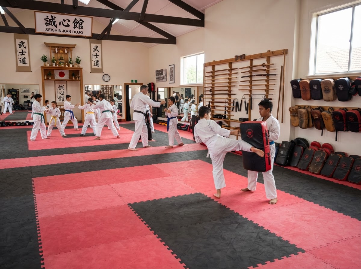 Matted Training Area