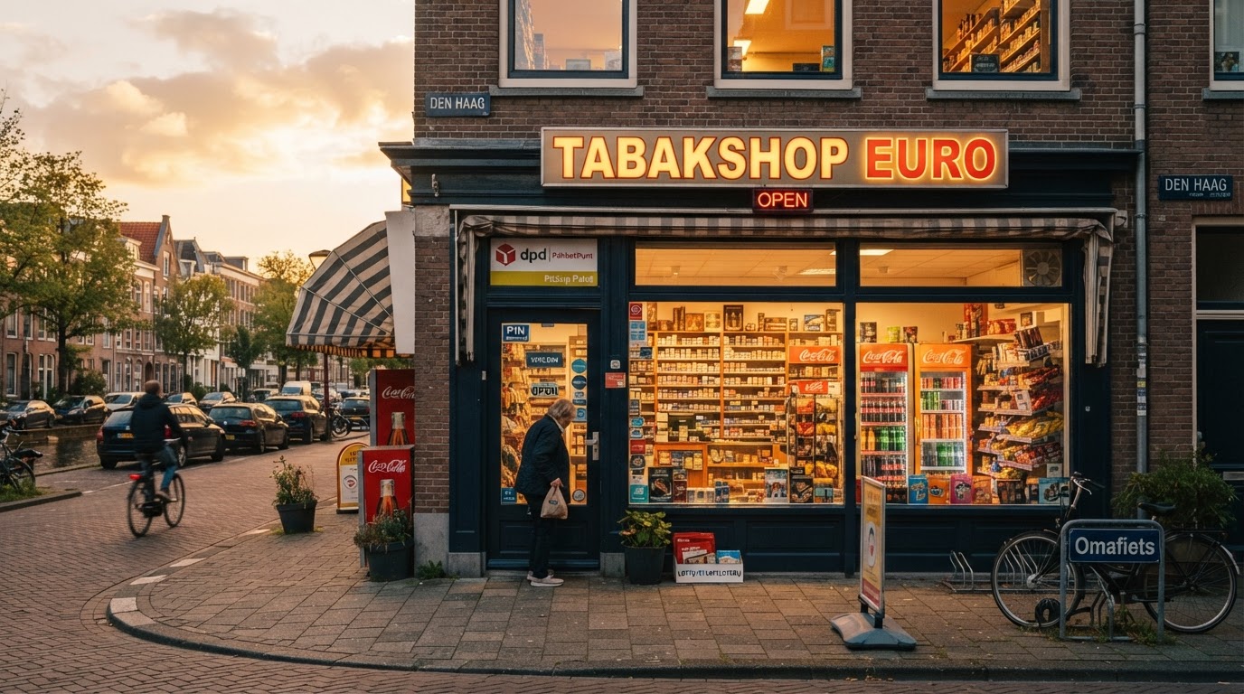 Tabakshop Euro Storefront Den Haag