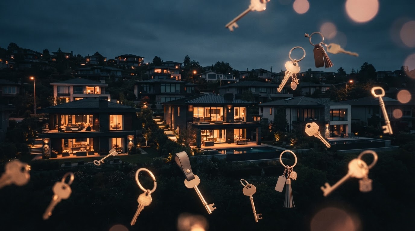 Luxury homes and house keys — Credit With Cierra results