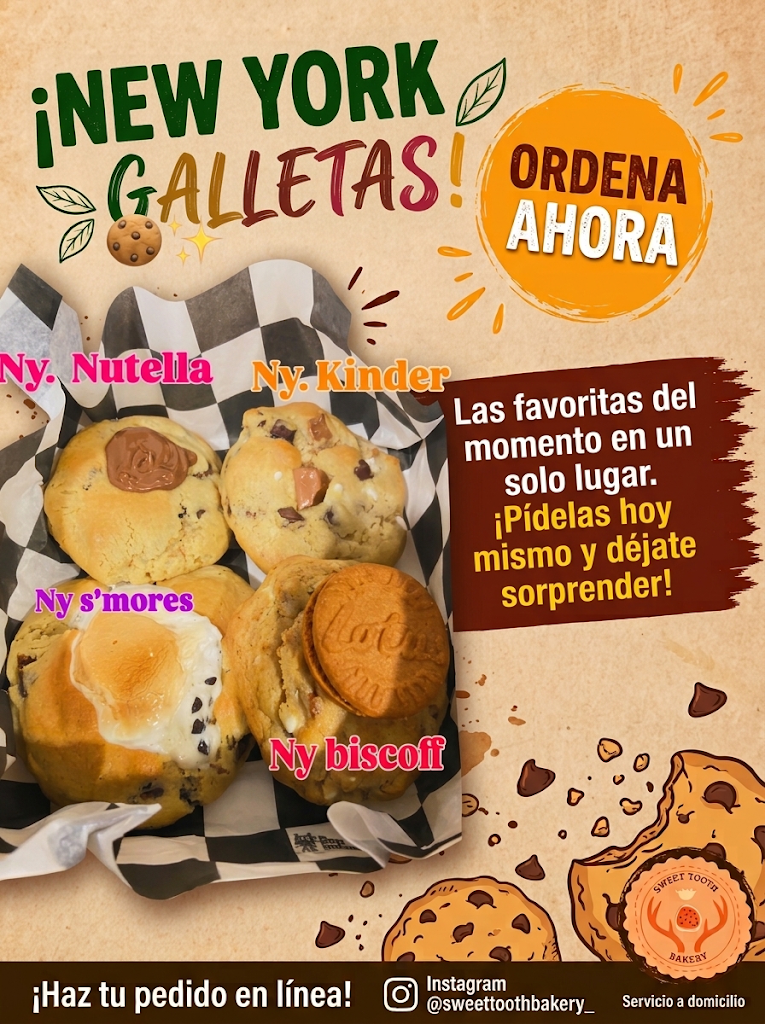 New York Galletas: Ny. Nutella, Ny. Kinder, Ny s'mores y Ny biscoff