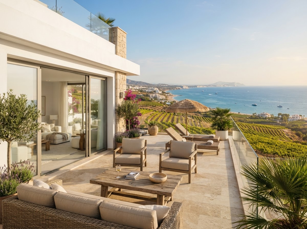 Sea-View Apartment, Manilva Coast, Manilva