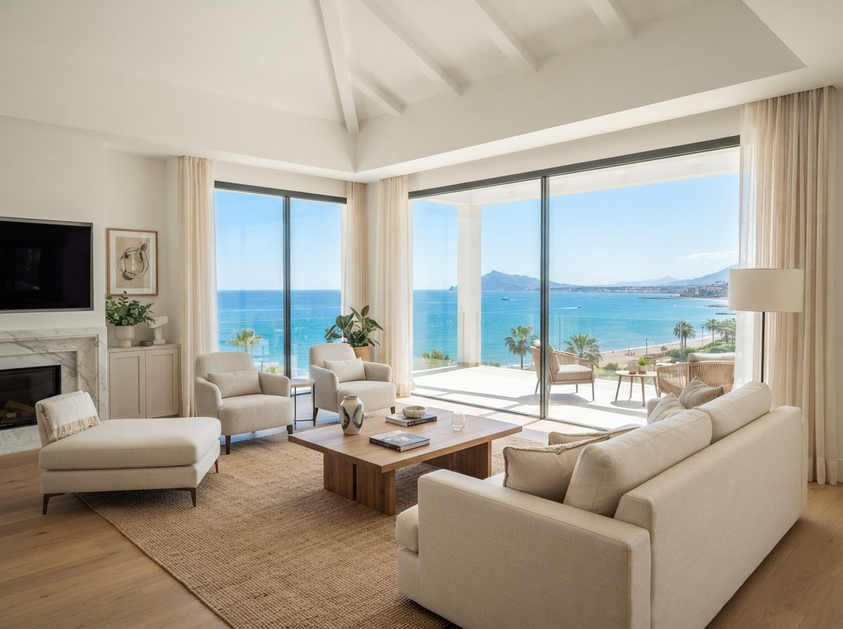 Sea-View Apartment, Estepona Marina, Estepona