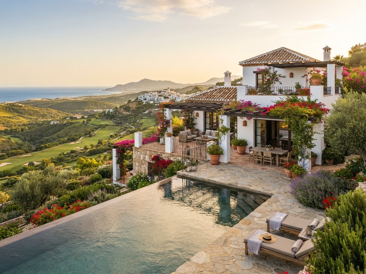 Hilltop Villa, Casares Golf, Casares