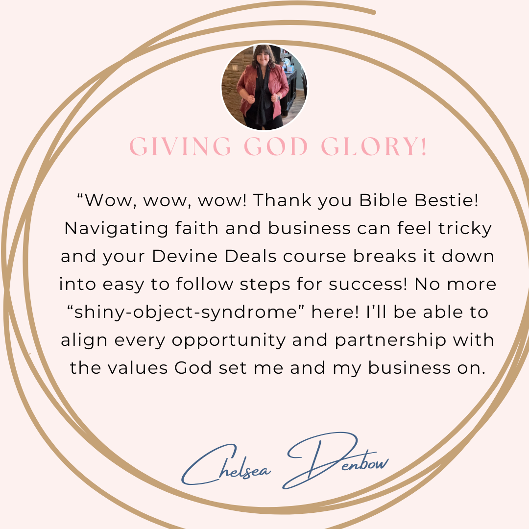 Chelsea Denbow β Devine Deals: Easy to follow steps for success & alignment