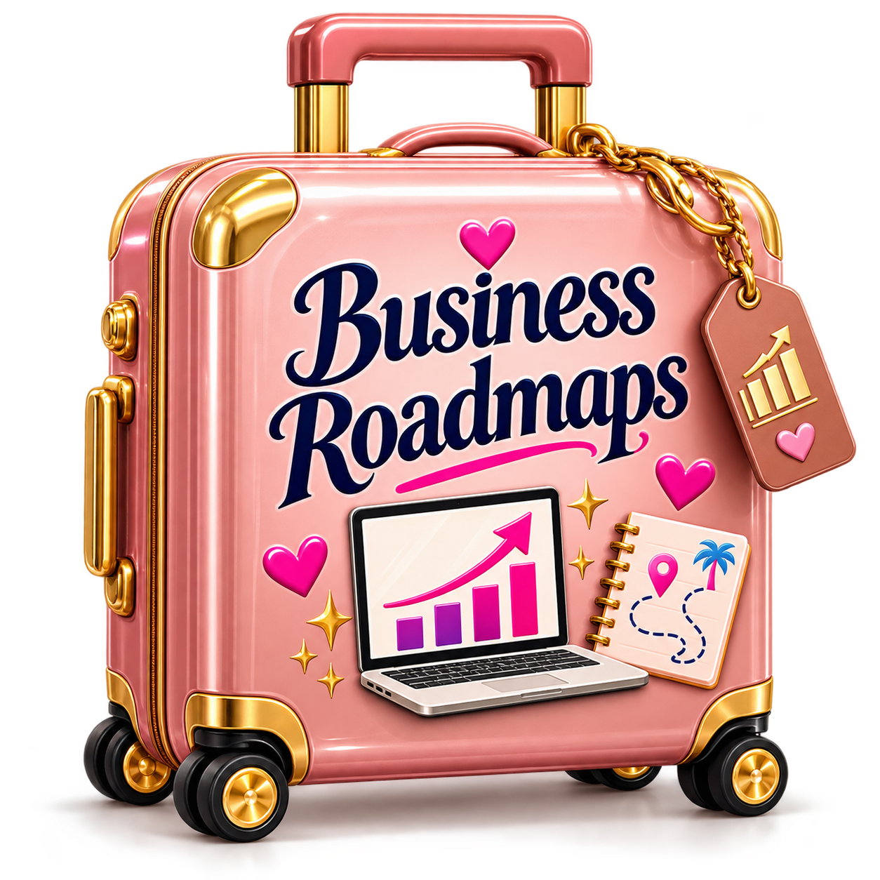 Business Roadmaps suitcase