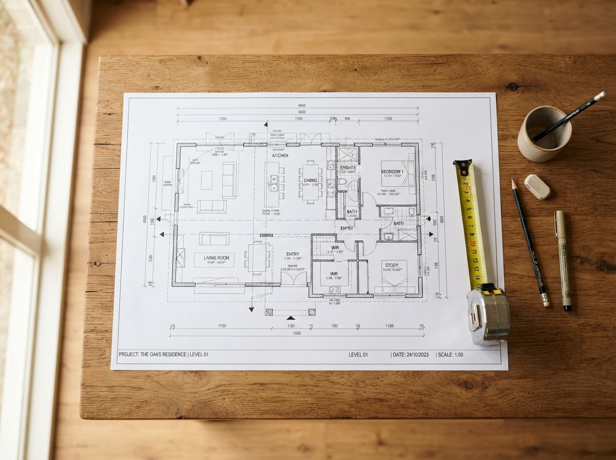Space planning and layout by Guan Interior