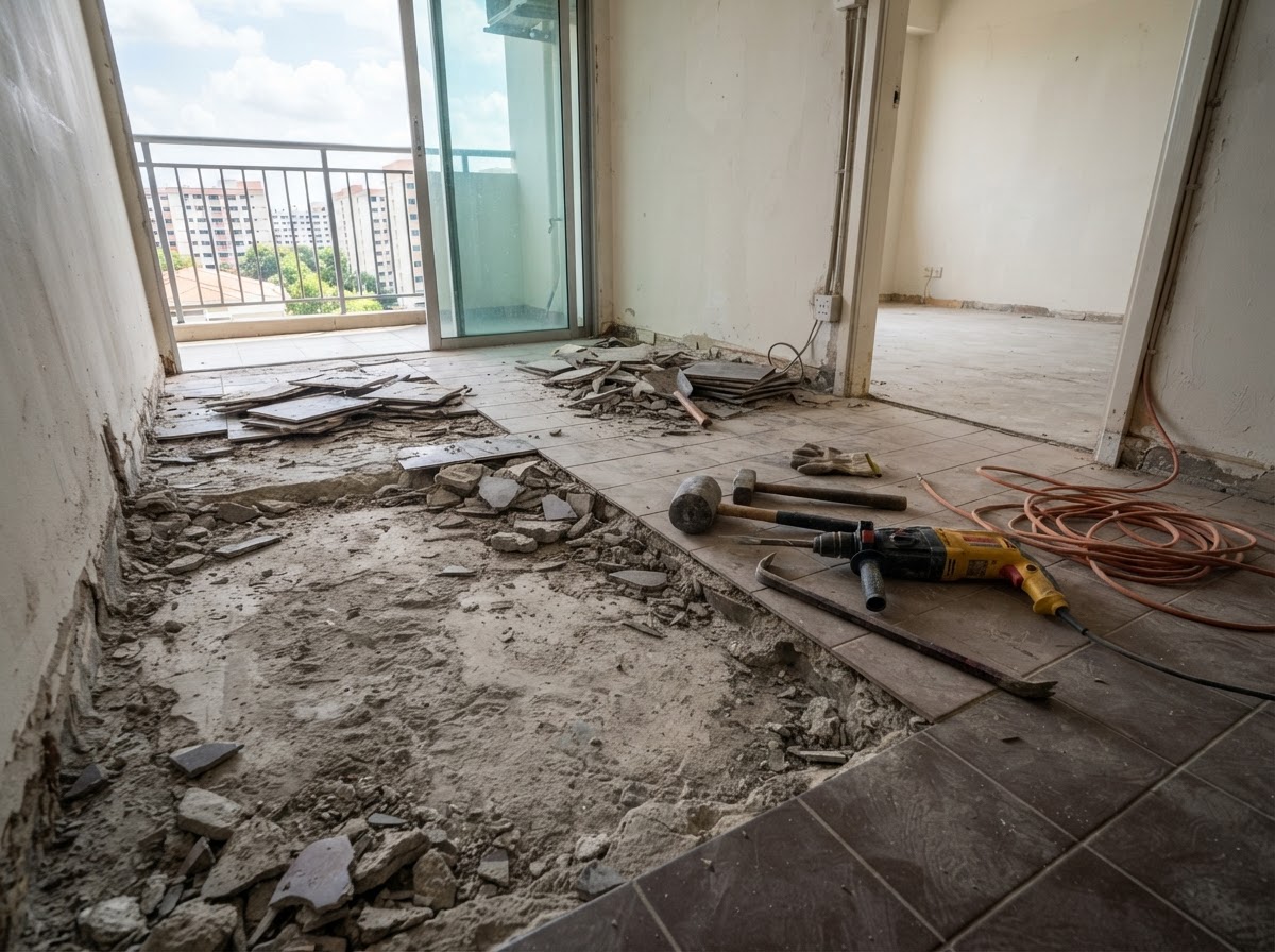 Hacking and demolition by Guan Interior