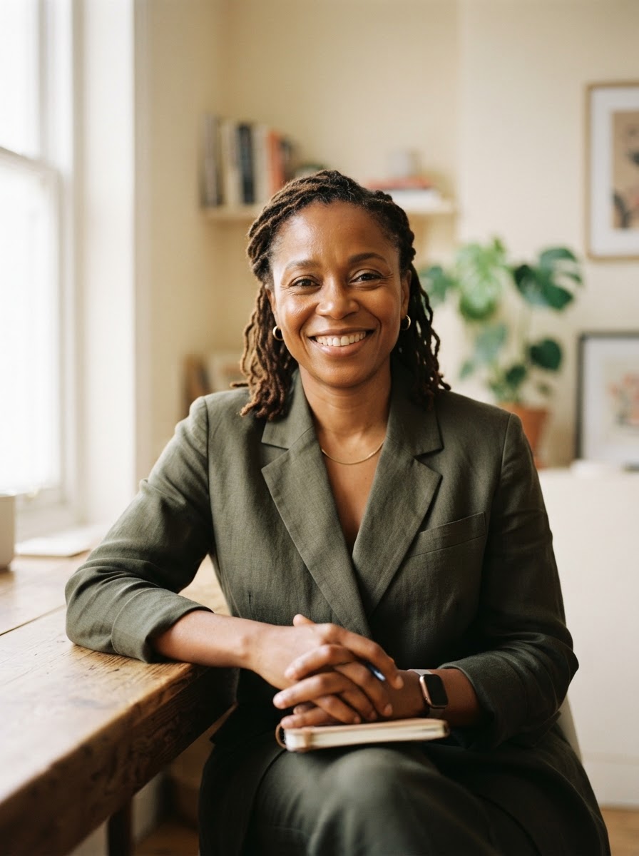 Portrait of Amara W., Founder, Woven Studio