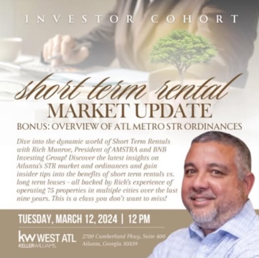 STR Market Update & ATL Ordinances