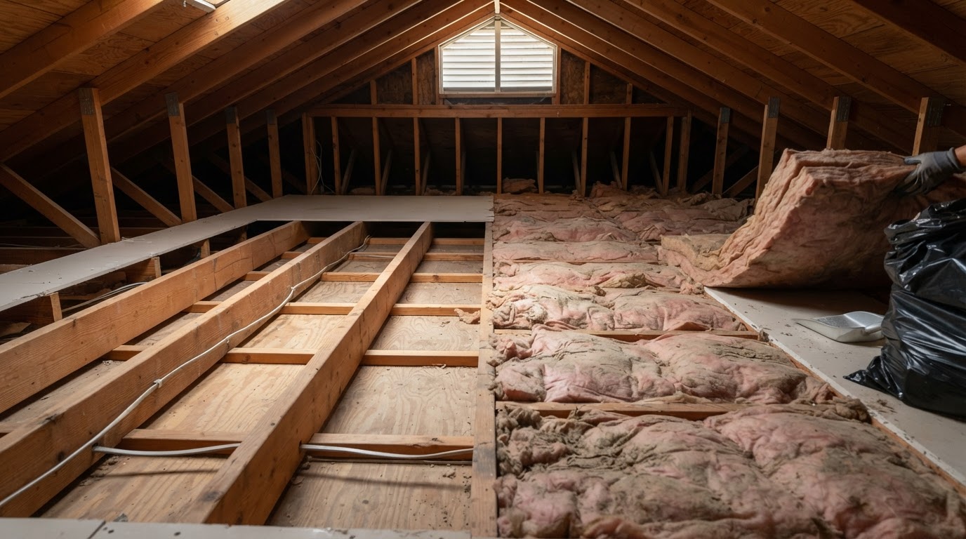 Illustrative image related to Insulation Removal and Retrofit