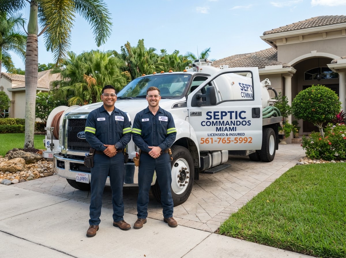 Septic Commandos Miami field crew