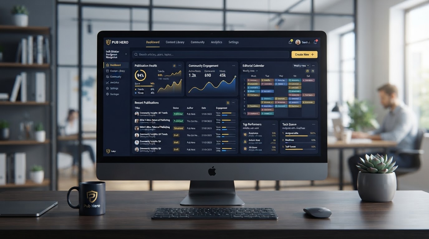 Pub Hero Complete Setup System Interface Showcase
