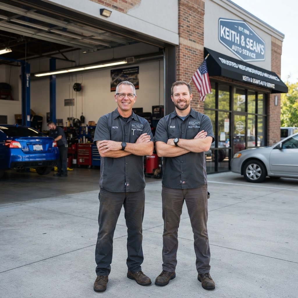 Keith and Sean Master Technicians