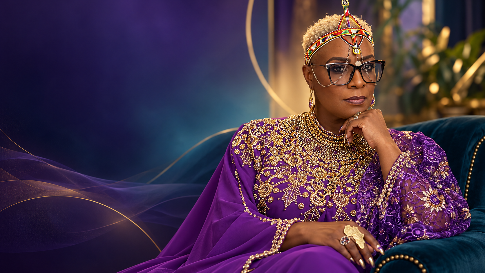 Portrait of Queen Shanta Lana Hereford