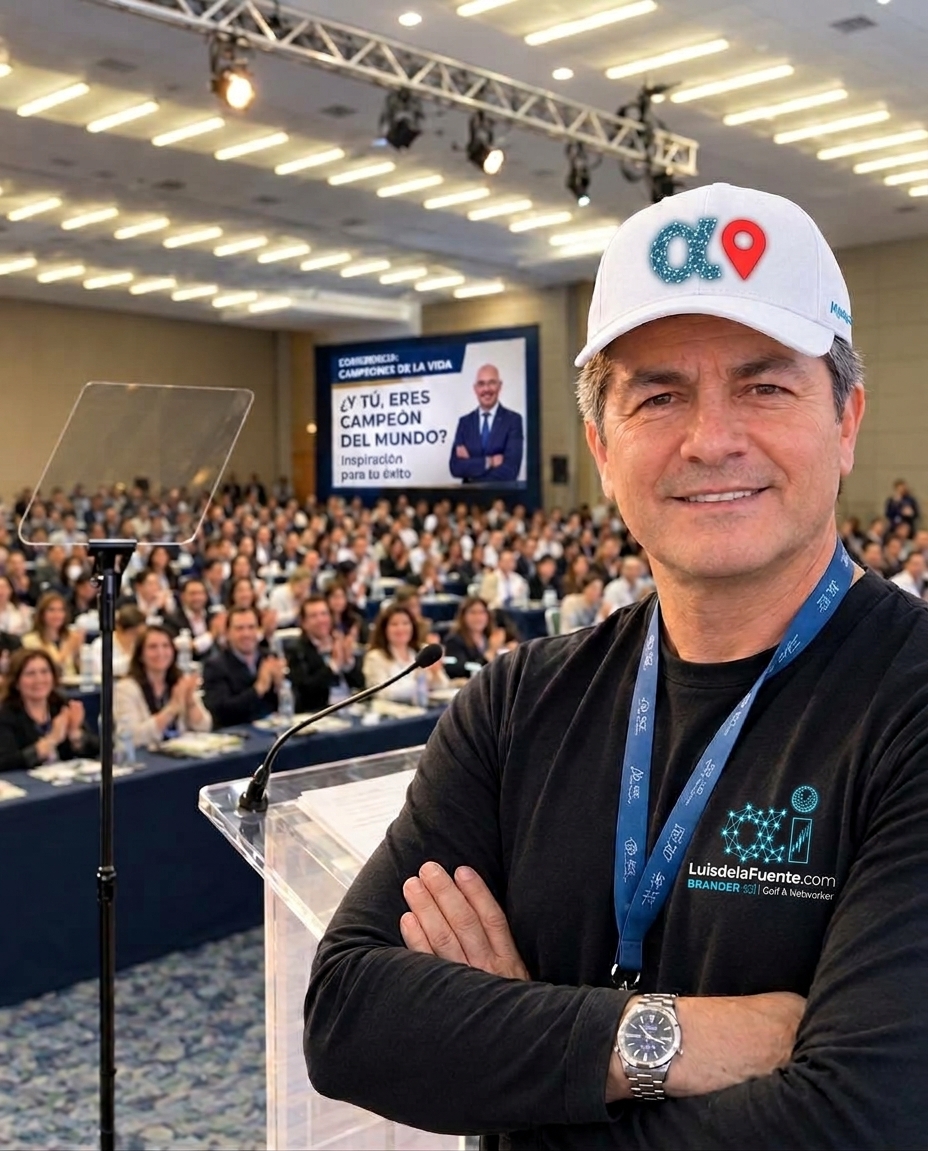 Luis de la Fuente — Speaker & Networker ante cientos de empresarios