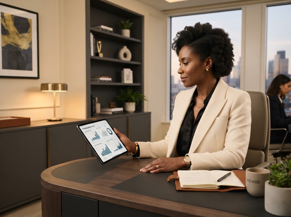 A confident business owner reflecting on her readiness journey