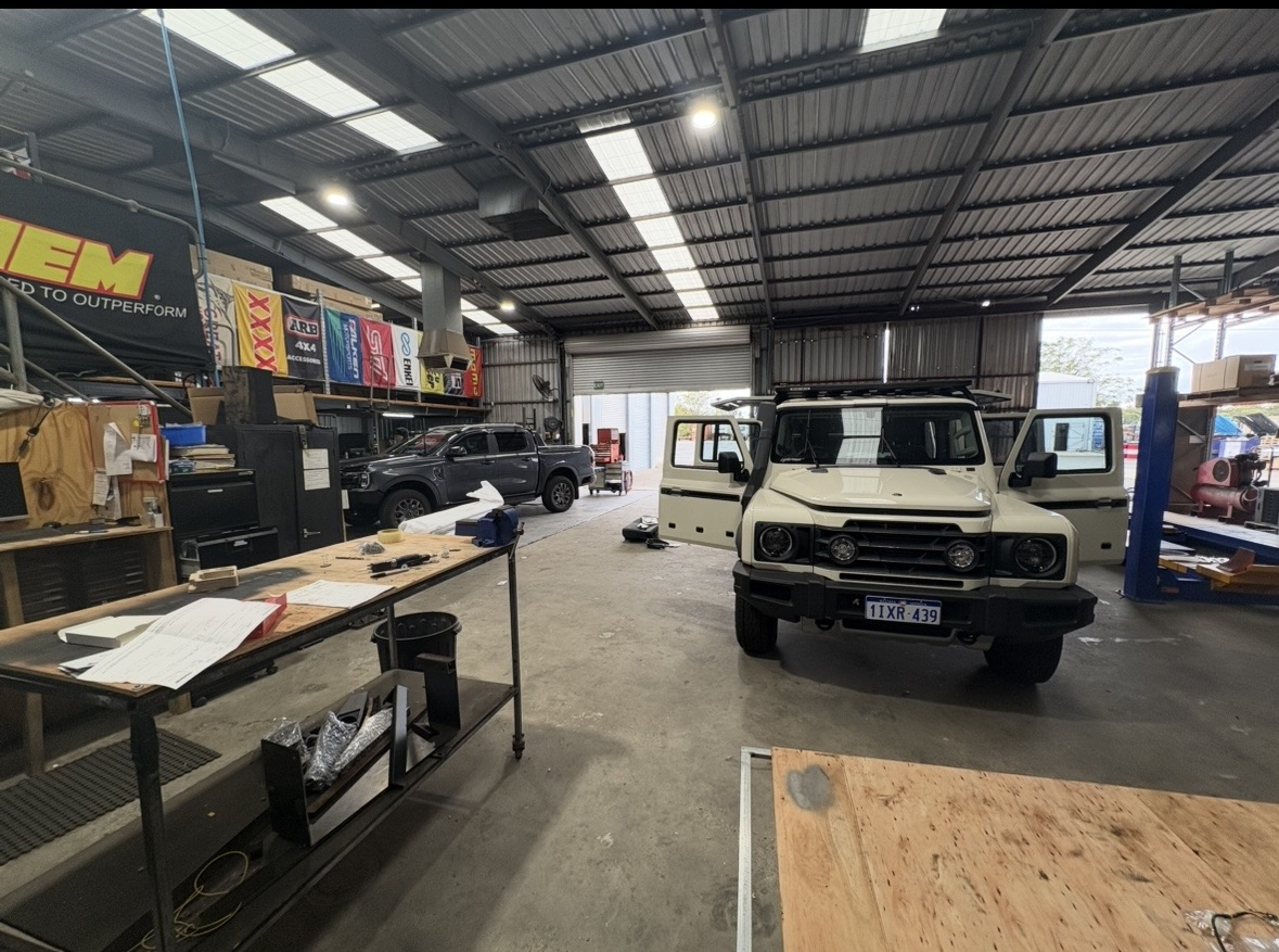 Coastal 4x4 workshop consultation desk