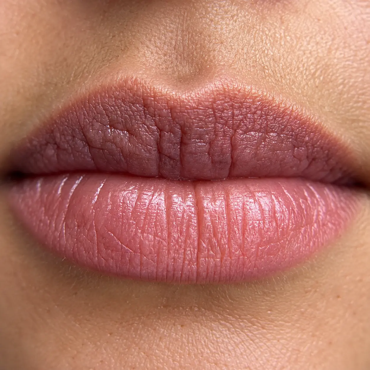 Dark lip neutralisation colour correction permanent makeup result