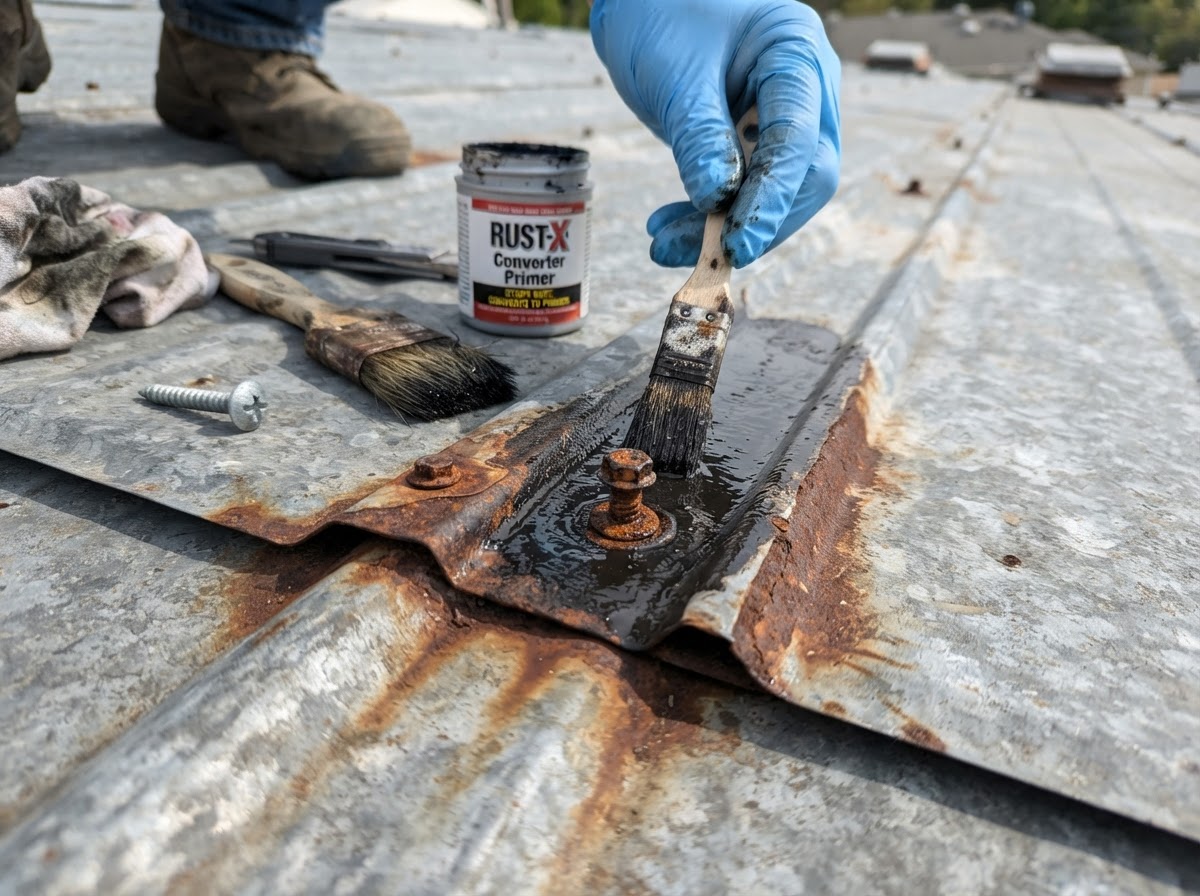 Rust treatment & protective priming — Auckland
