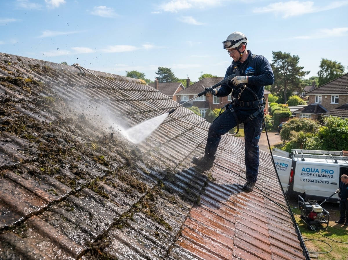 Roof cleaning & water blasting — Hamilton