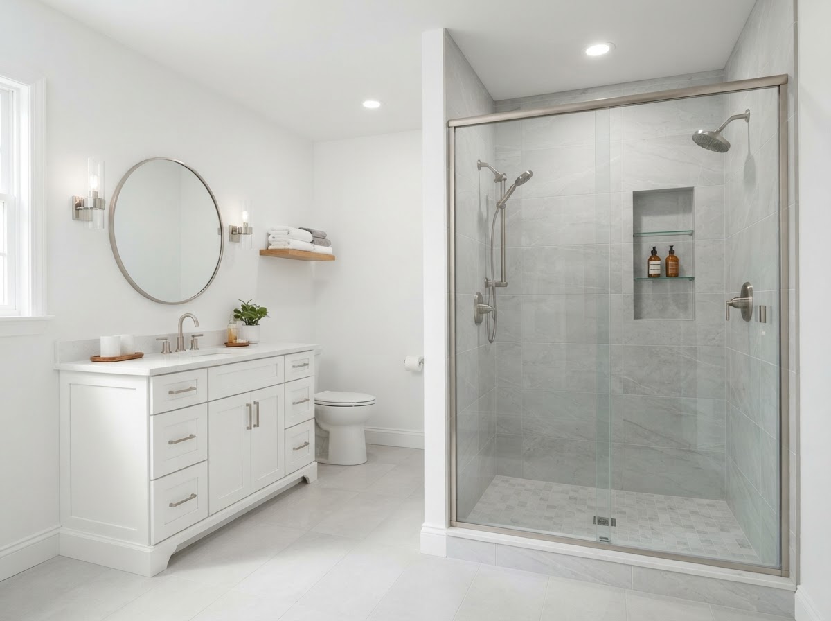 Bathroom Remodeling project in Baltimore, MD