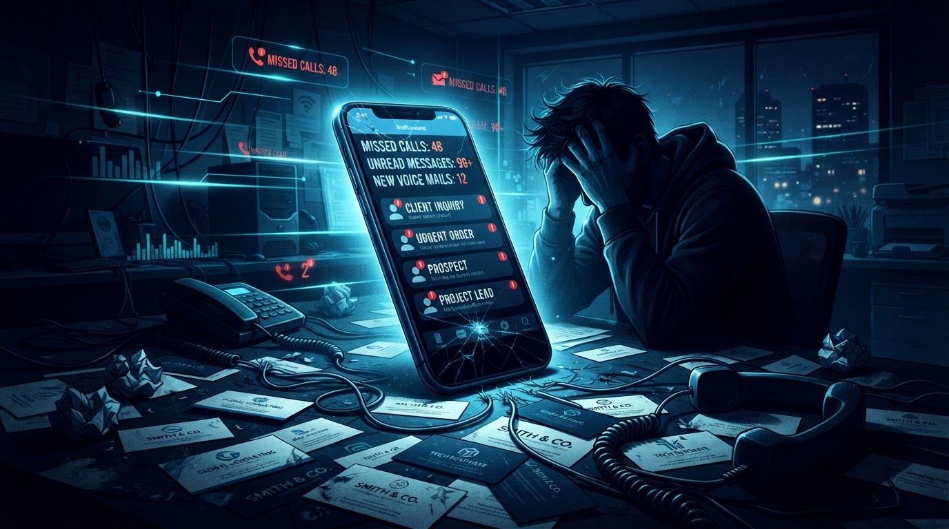 Missed calls, unanswered messages, and lost leads — the growth bottleneck facing local businesses and charities