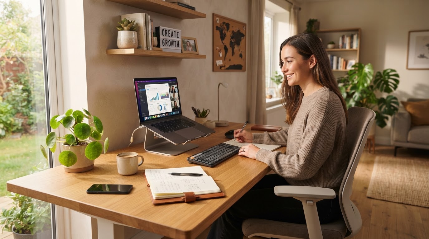 Working from home learning environment