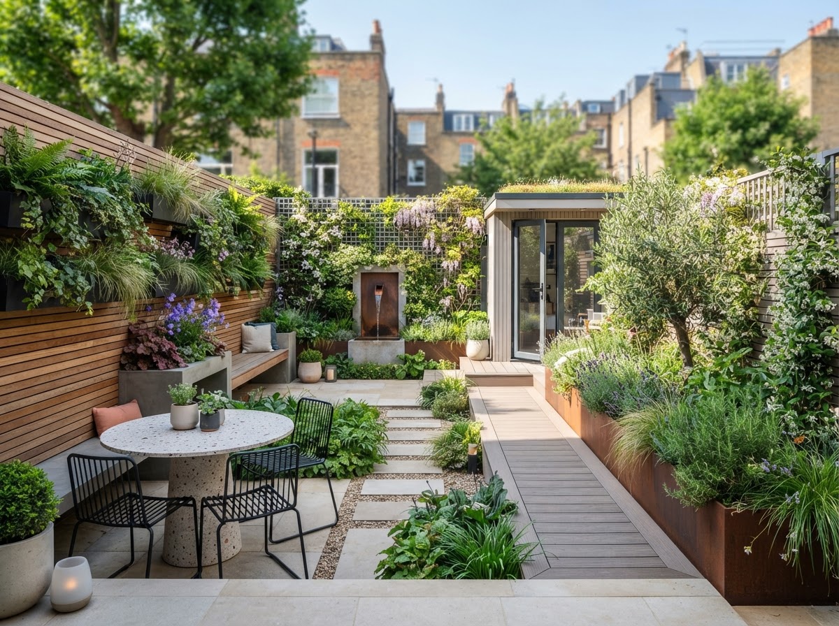 A Small Garden That Feels Twice the Size