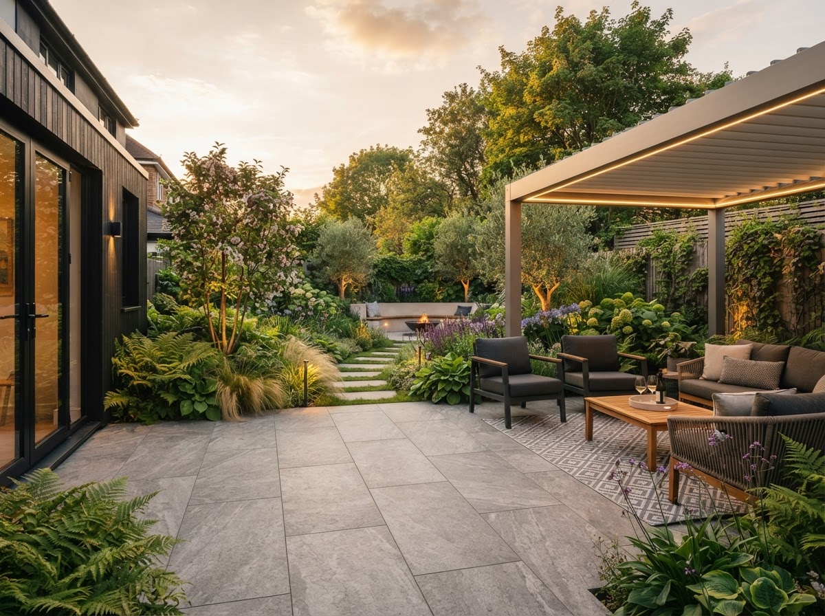 From Forgotten Garden to Modern Outdoor Living Space