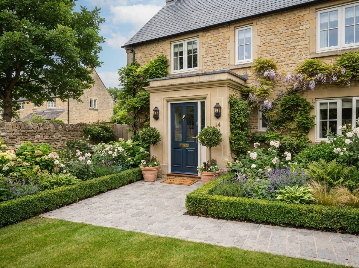 Outdoor space — before transformation