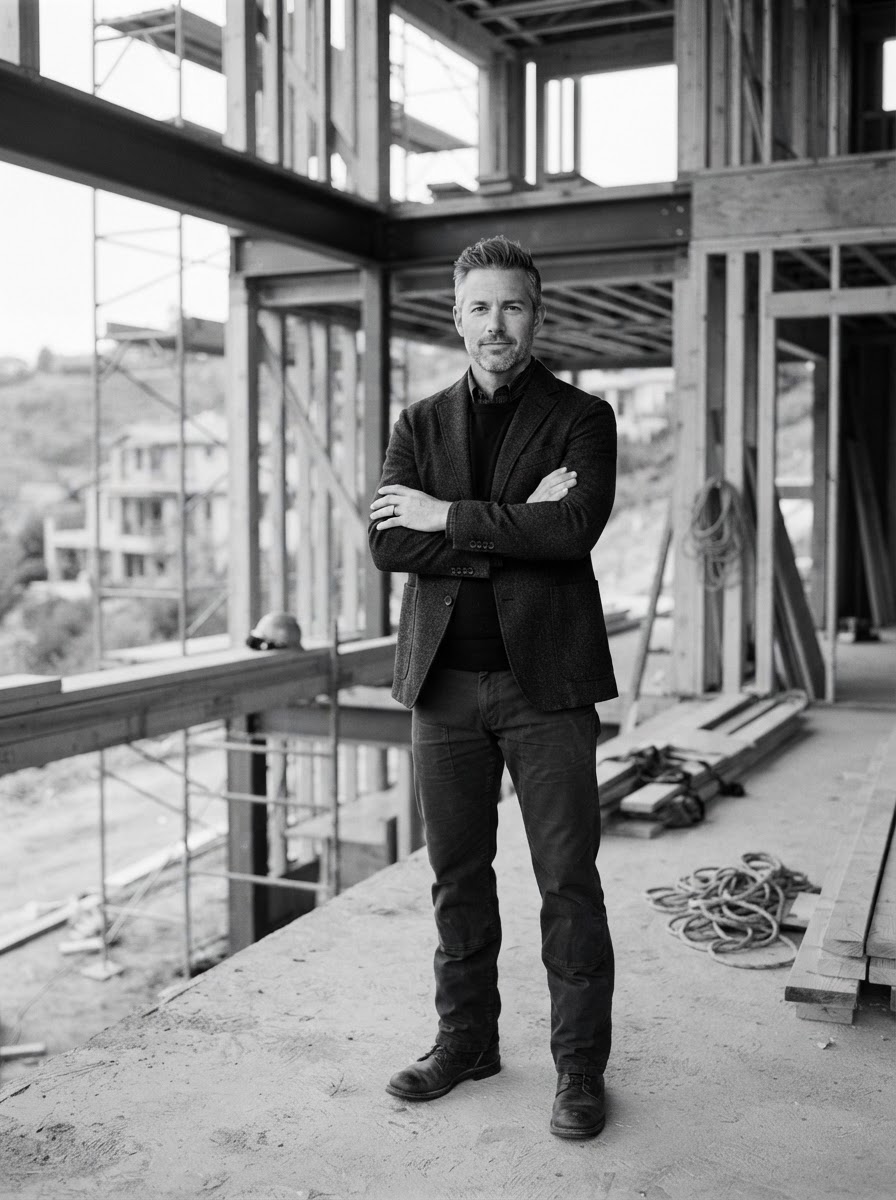 Portrait of the builder behind Iglesias Custom Homes