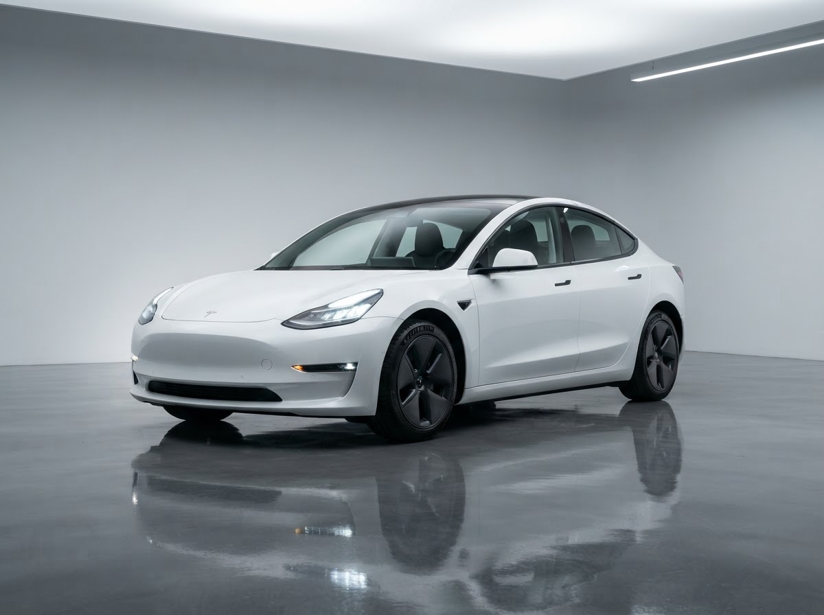 White 2023 Tesla Model 3 Long Range