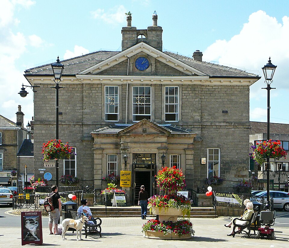 Wetherby Town Hall landmark in Wetherby town centre LS22