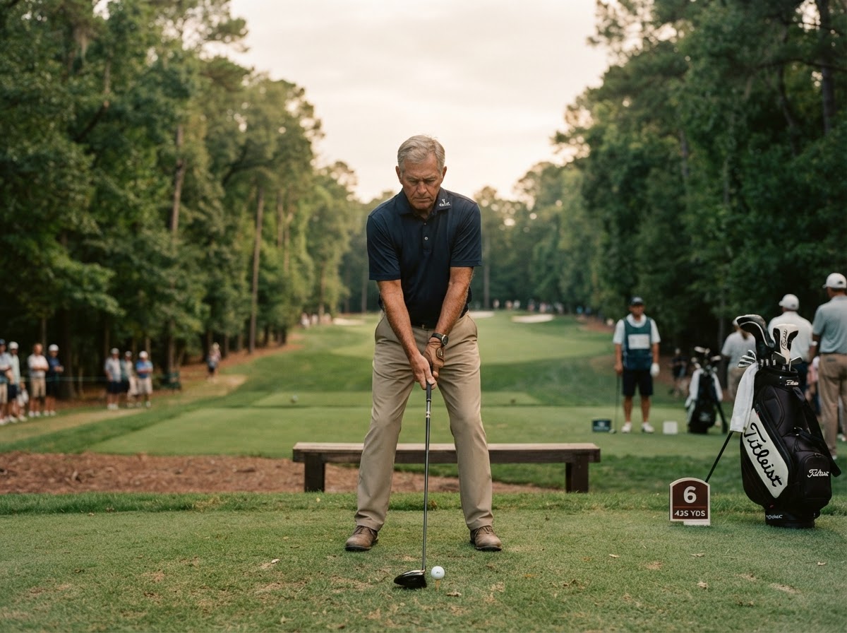 Jon Bullas preparing for senior competitive golf