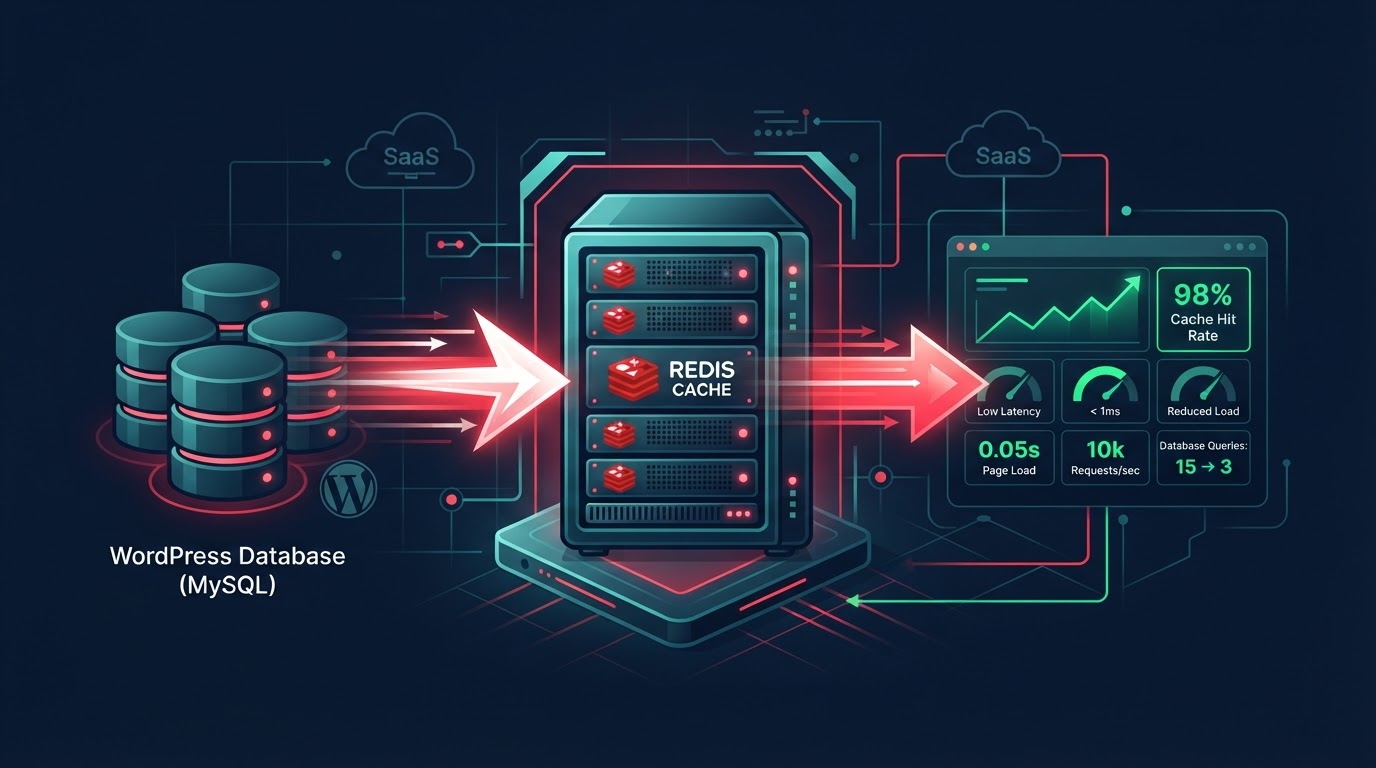 Redis object cache WordPress: quando il database diventa il collo di bottiglia (e come risolverlo)