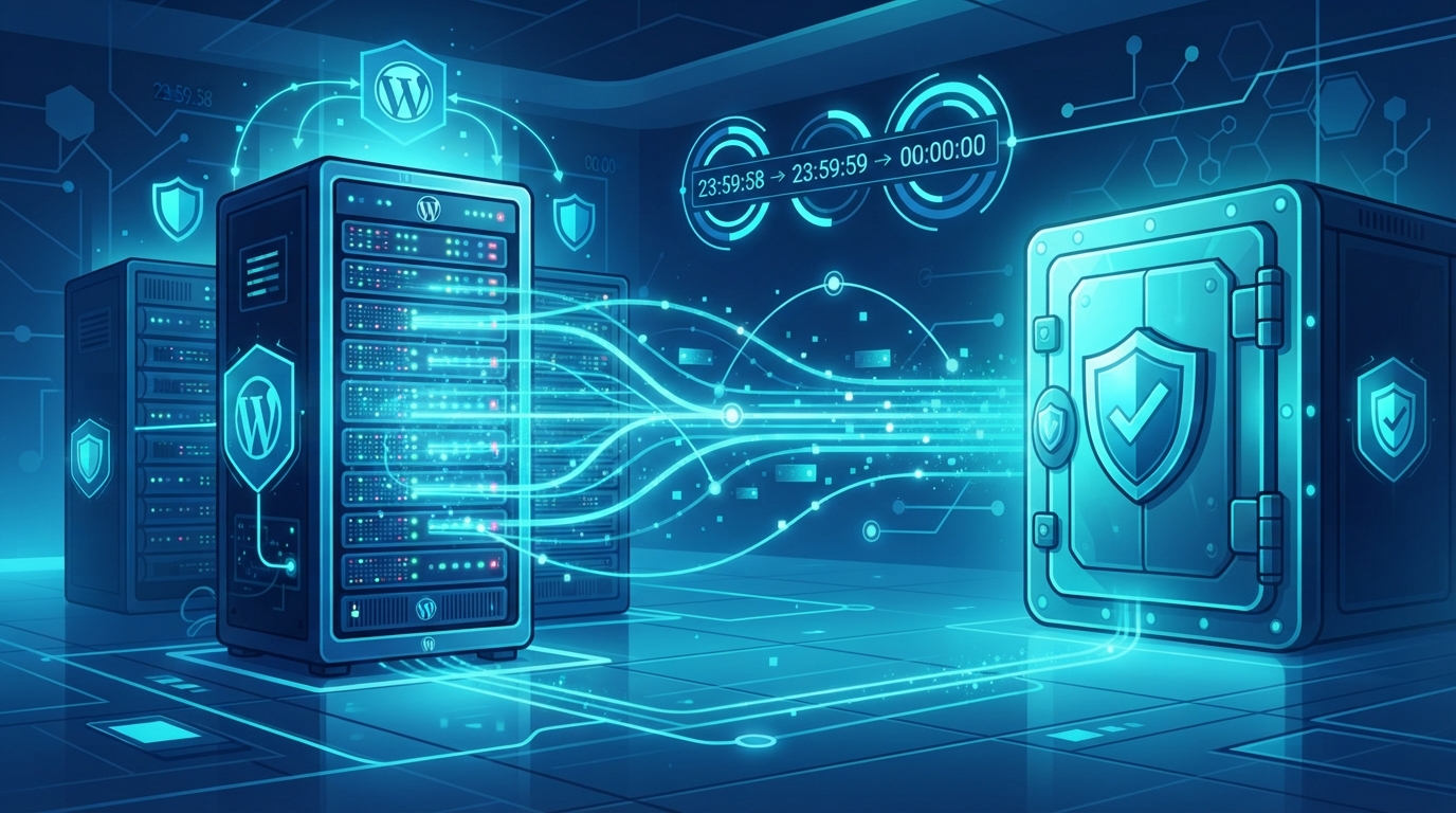 Backup realtime e disaster recovery WordPress: quando serve davvero (e quando è spesa inutile)