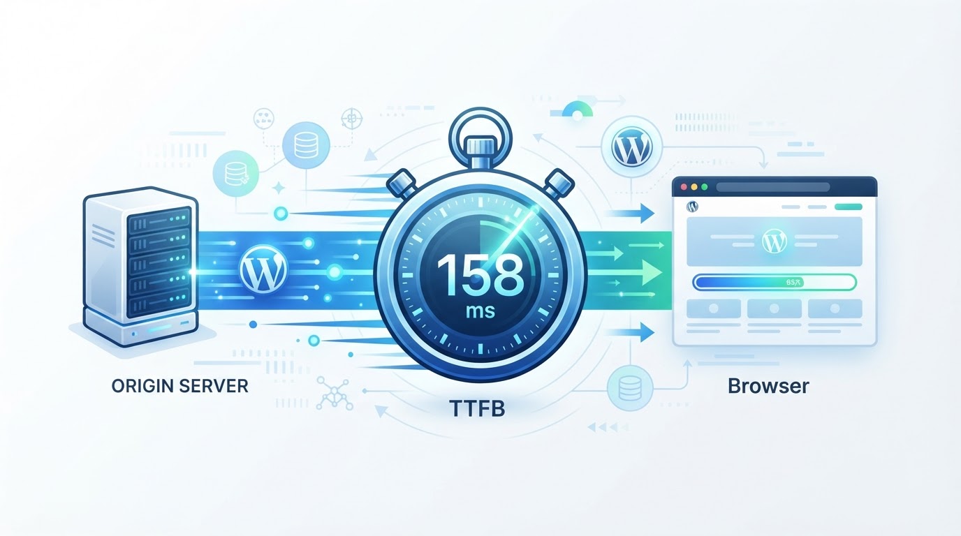 TTFB WordPress: dal server al primo byte, ogni millisecondo conta (e come abbassarlo davvero)