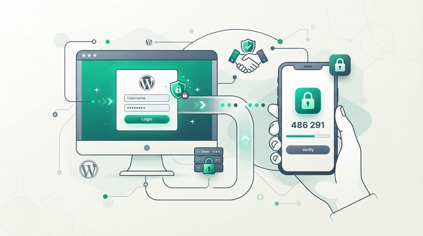 Autenticazione a due fattori su WordPress: perché il 2FA è l'unico vero upgrade di sicurezza