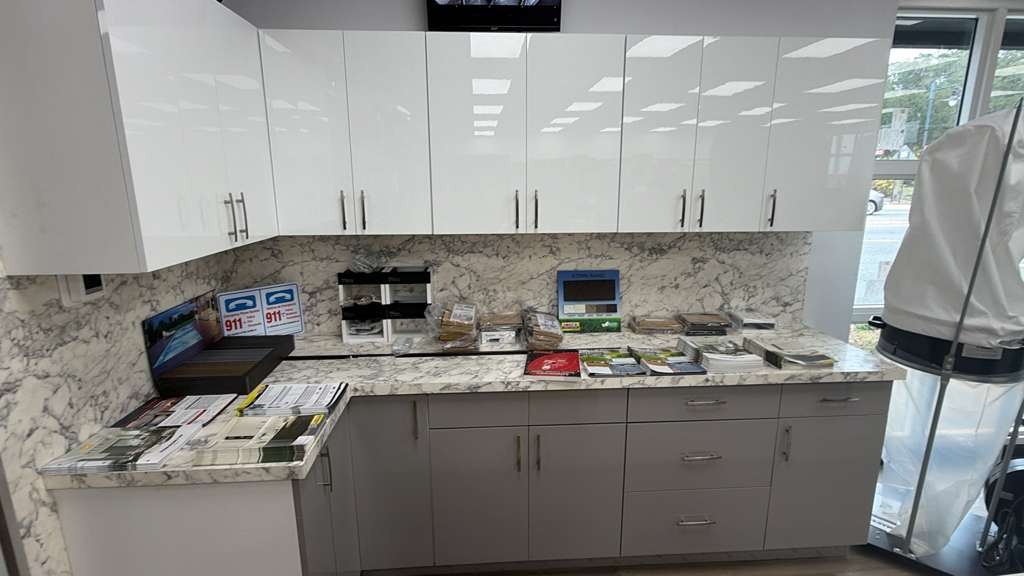 Granite and quartz countertop fabrication