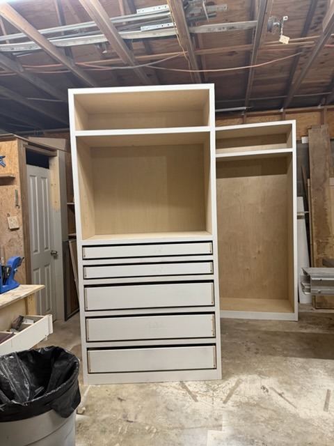 In-Shop Custom Cabinet Built-Ins & Precision Drawer Fabrication