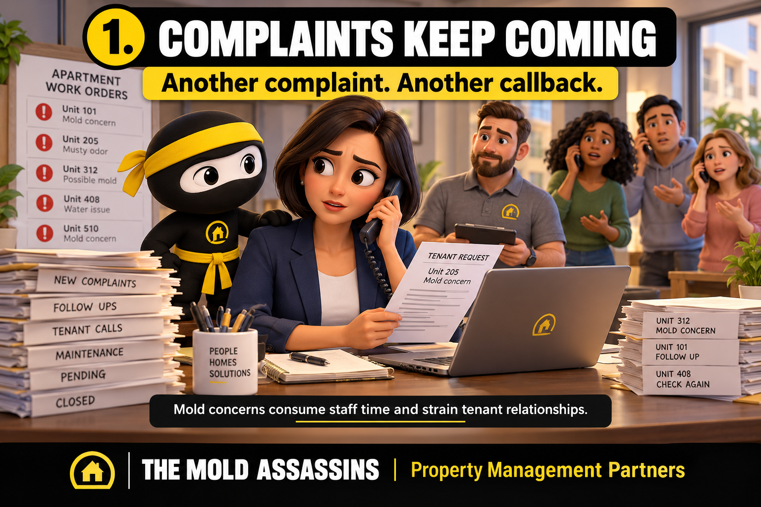 Complaints Keep Coming - Another complaint. Another callback. (Step 1)