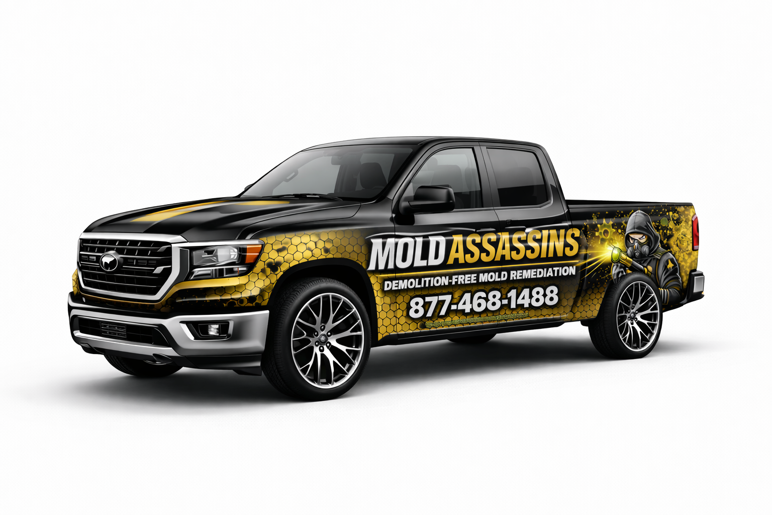 Rapid-Response Mold Assassin Truck Rapid-Response Mold Assassin Truck