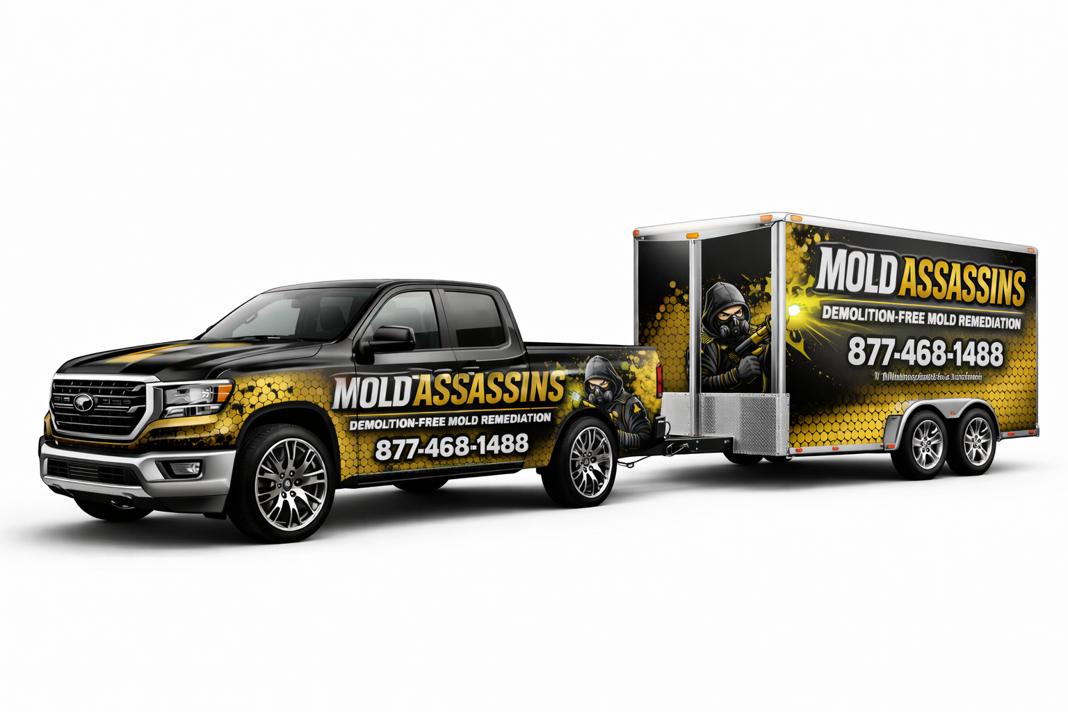 Mobile Remediation Rig & Enclosed Equipment Trailer Mobile Remediation Rig & Enclosed Equipment Trailer