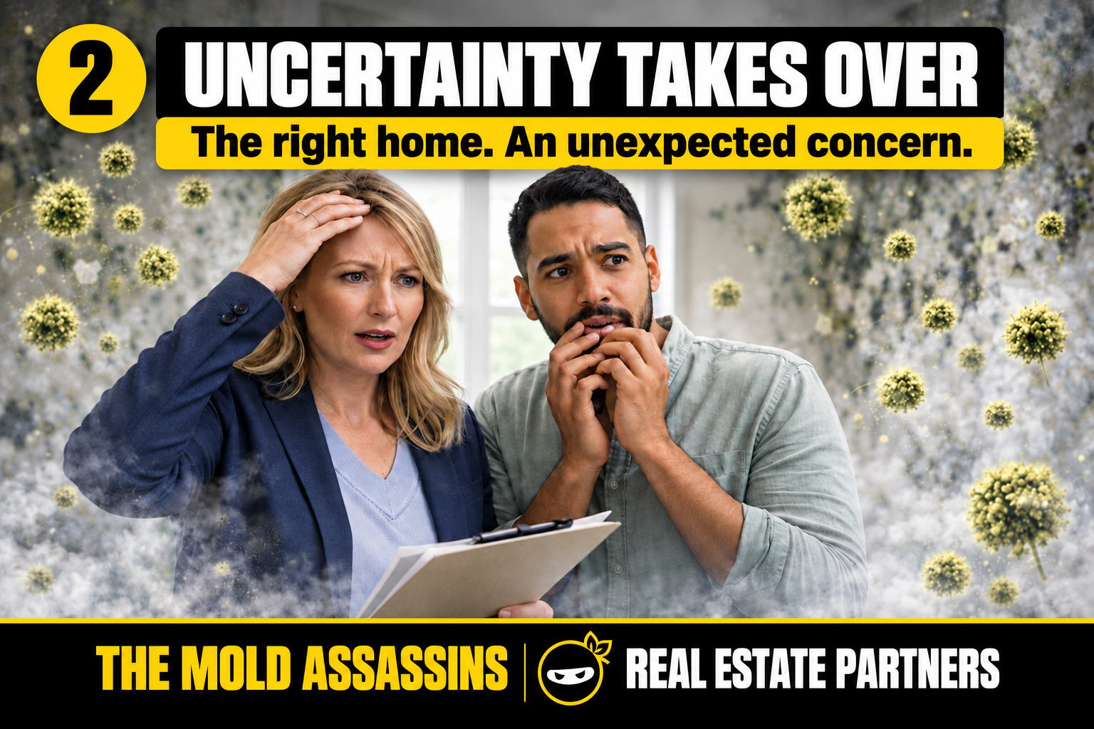 2. Uncertainty Takes Over — Real Estate Transaction Rescue Step 2 of 5 by The Mold Assassins