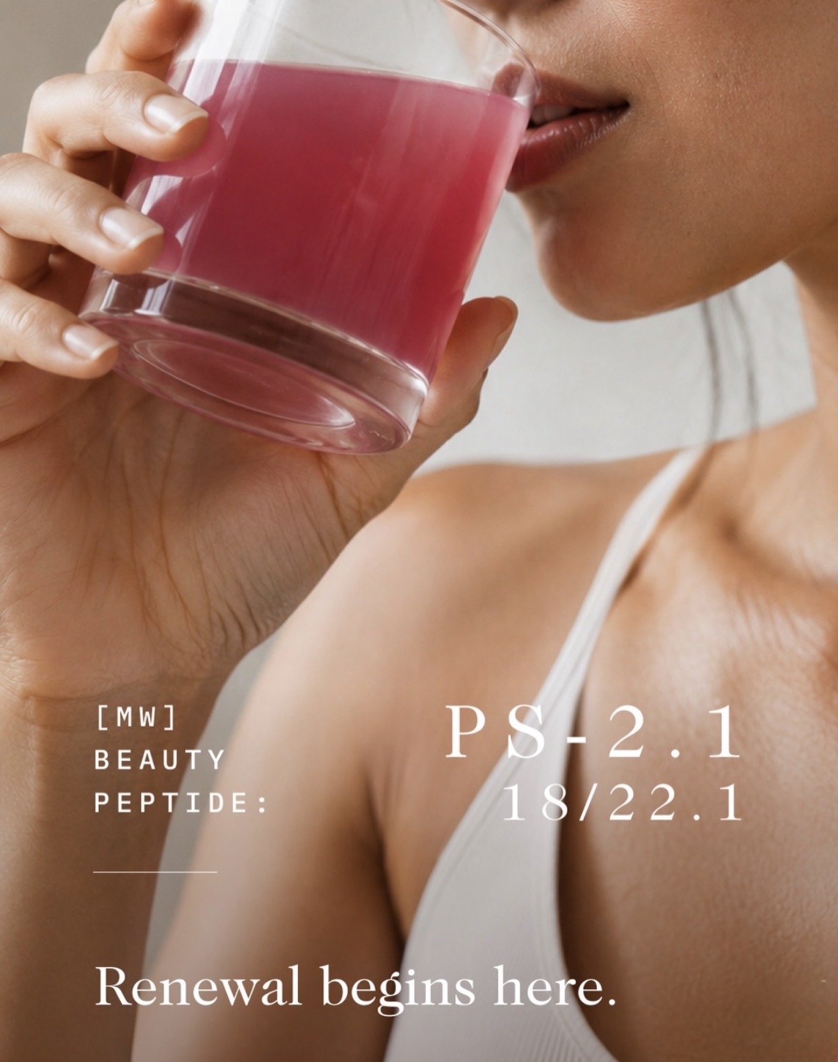 RENEWED Hibiscus Beauty Peptide Ritual Drink