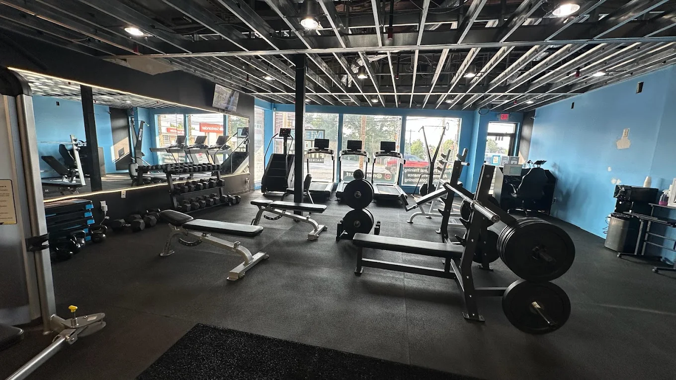 Merz Built Fitness studio exterior on West Saint Georges Avenue